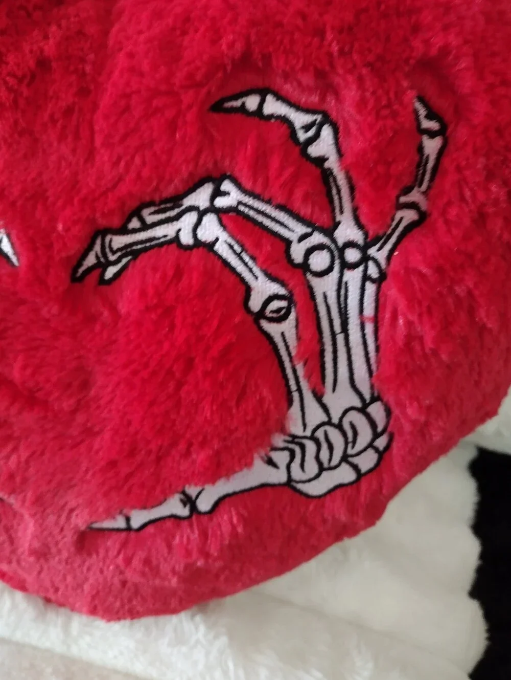 Like New Woman's Skeleton Love Decor Pillow *Price Is From*